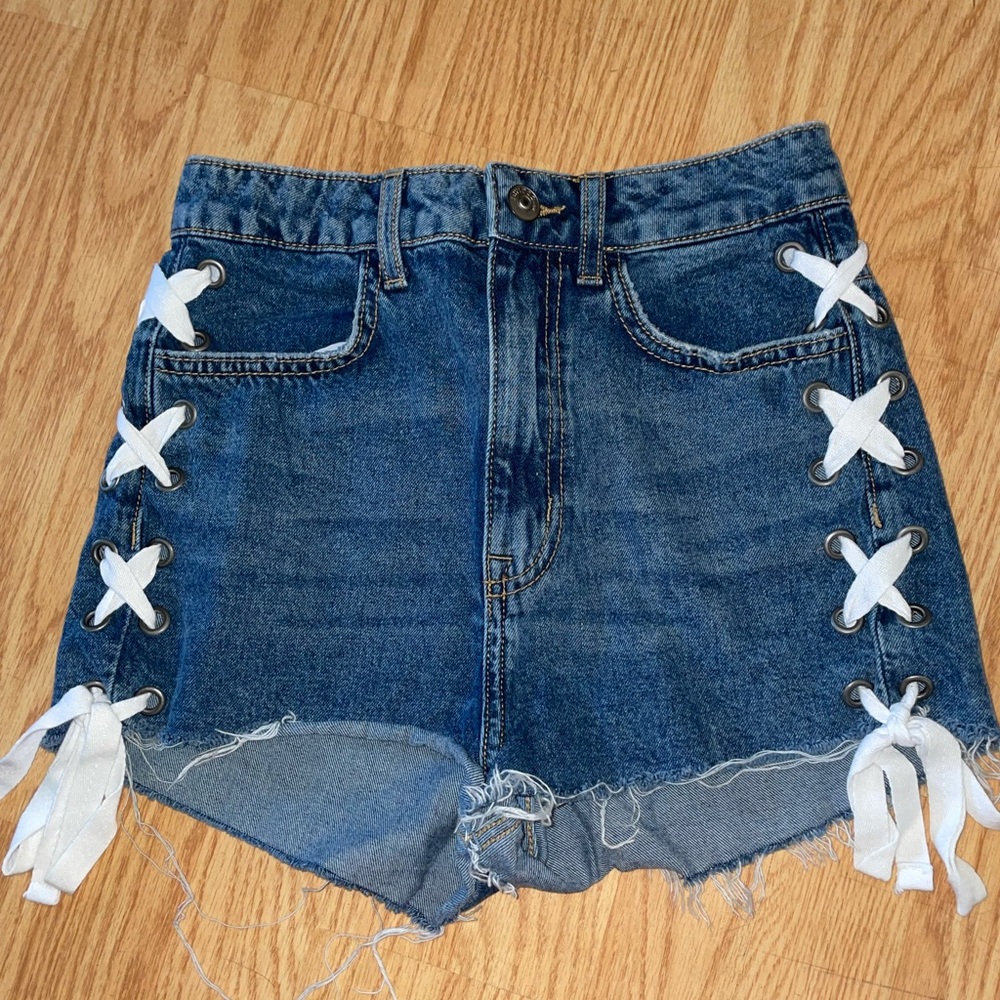 H&M denim shorts